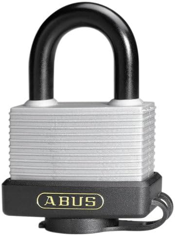ABUS 24989 Weather Sealed Stainless Steel Shackle Brass Padlock with 6402 Alike Keyed