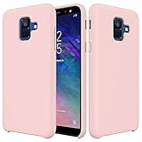 📱 PREMIUM MATERIALES: Funda Galaxy A6 2018 funda TPU Ultra suave Slim Fit líquido Silicona tecnología asegura su Funda Galaxy A6 2018anti-arañazos de la superficie. ultra delgado, peso ligero, delgado, larga vida de servicio.