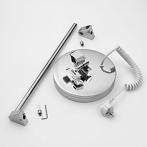 Badspiegel mit Beleuchtung „BATH-24“ 3W – 280lm IP44 Design Spiegel für Badezimmer, beleuchtet mit LED-Licht, modern, groß, Kosmetik-Spiegel Toiletten-Spiegel Bad Spiegel Wand-Spiegel mit Beleuchtung - 4