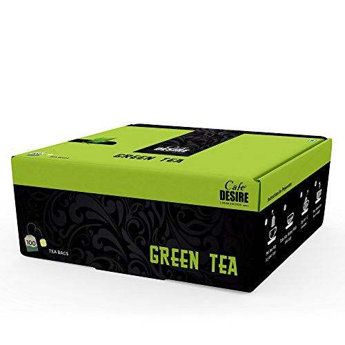 Cafe Desire Green Tea - Tea Bags (100 Nos )