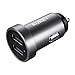 Produktbild AUKEY KFZ-Ladegerät, 24 W/4,8 A, Ultrakompakt Aluminium KFZ-Adapter für iPhone X/8/8 Plus/7, iPad Air/Pro, Samsung Galaxy S8, HTC 10, Nexus, LG G5/G6, Tablets und mehr (grau)