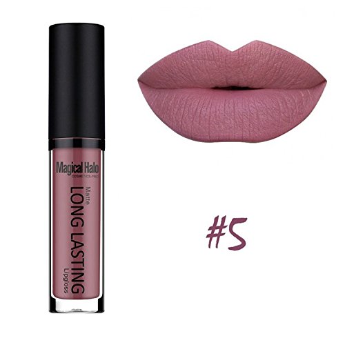 SHEMROW, rossetto opaco resistente all'acqua, a lunga tenuta, con effetto opaco, impermeabile