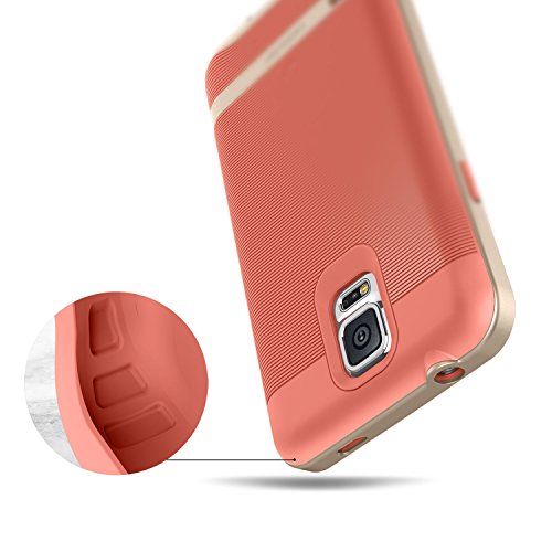 Caseology Funda Galaxy S5 Serie Wavelength Duradero Antideslizante Gota de Protecci n Rosa del Coral para Samsung Galaxy S5 2014 - Rosa del Coral reviews Caseology Funda Galaxy S5 Serie Wavelength Duradero Antideslizante Gota de Protecci n Rosa del Coral para Samsung Galaxy S5 2014 - Rosa del Coral
