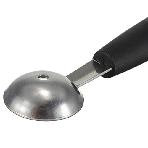 niceeshop(TM) Rostfrei Stahl Doppel Ende Obst Melone Kugel Löffel - 3