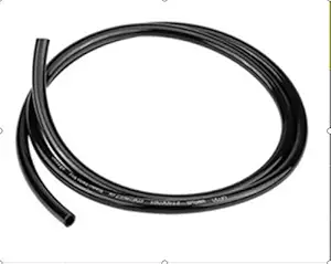 Motorcycle Hose - Motorcycle Universal Non Braided Rubber Fuel Line Hose Petrol Oil Pipe 1m Long Black