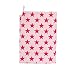 Produktbild Krasilnikoff - Geschirrtuch, Küchentuch, Trockentuch - Pink/Red Stars/Pink mit roten Sternen - 50 x 70 cm - 100% Baumwolle