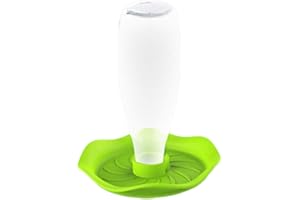 AchidistviQ Distributore Automatico d'Acqua per Rettili, Tartaruga Lucertola Ciotola per L'acqua per L'alimentazione delle Tartarughe con Bottiglia Accessori per L'alimentazione di Piccoli Animali 4#