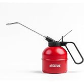 Eltos Metal Yağdanlık, End&uuml;striyel Yağlama Şişesi, Makine Yağı, İnce Akıtma U&ccedil;, Sızdırmaz Kapak, Otomotiv, CNC, Bakım Yağlık,