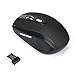 Produktbild Mini Schnurlos Maus Wireless Mouse SOMESUN 2.4G 2000 DPI Gaming Maus Optische Mäuse mit USB Nano Empfänger Für PC Laptop iMac Macbook Microsoft Pro, Office Home (Schwarz)