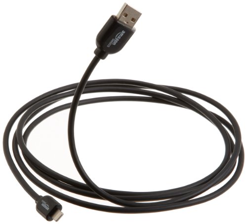 AmazonBasics Ladekabel Lightning auf USB, 1,8m, zertifiziert von Apple, Schwarz - 2