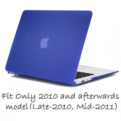 GMYLE Ultra Slim Matte Gummierte Plastik Harte Hülle Case für Macbook Air 11 Zoll – Blue - 8