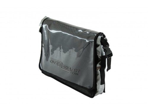 Overboard Wasserdichte Kurier Tasche, Carbon, 43 x 32 x 5 cm, OB1046C