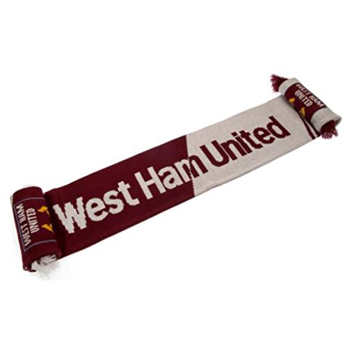 Premier Life StoreWest Ham United FC Scarf Vertigo Design with a pen