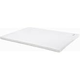MAXCOLCHON Memory Foam Mattress Topper 4 cm Non-Slip, 105 x 190 cm | Breathable and silent stretch fabric, dust mite protecti