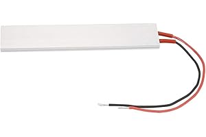 Keenso PTC Heizelement 150 * 28,5mm Aluminium Gehäuse Keramik PTC Heiße Heizelementplatte Thermostatheizung(12V/70℃)