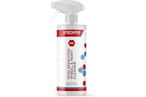 Gtechniq W6 Nettoyant Jantes et décontaminant ferreux 5000ml - Dissout retombées industrielles et poussières de Freins Rapidement, Formule Haute adhérence avec inhibiteur de Corrosion