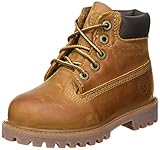 Braun Timberland Authentics FTK 6 In WP Boot 80904, Unisex-Kinder Stiefel, Braun (Medium Brown Rust), EU 39 (US 6)