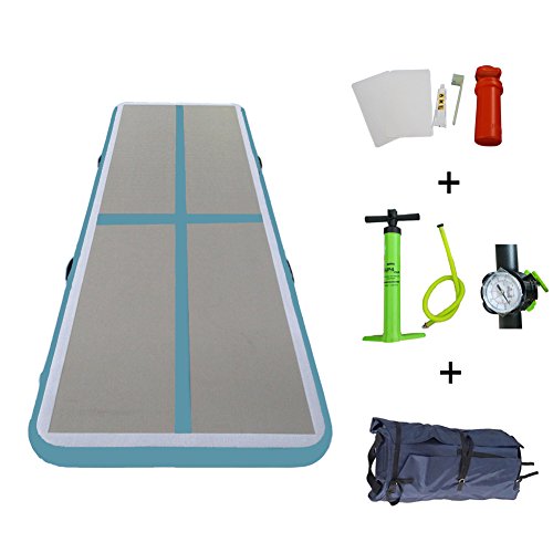 Preisvergleich Produktbild Aufblasbare Gymnastik Trainingsmatte Matratzen mit Air floor Air Track Tumbling Training Matte für Home Gym Schule - Farbe 5