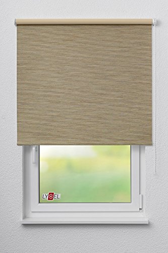 Lysel Rollo Grande S28, (B x H) 120cm x 175cm in braun/Juno black-out nuss - 4