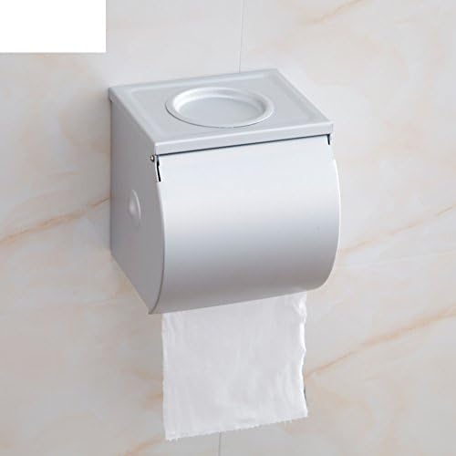 Space aluminum toilet paper box Tissues holder Roll winder Closed waterproof paper holder