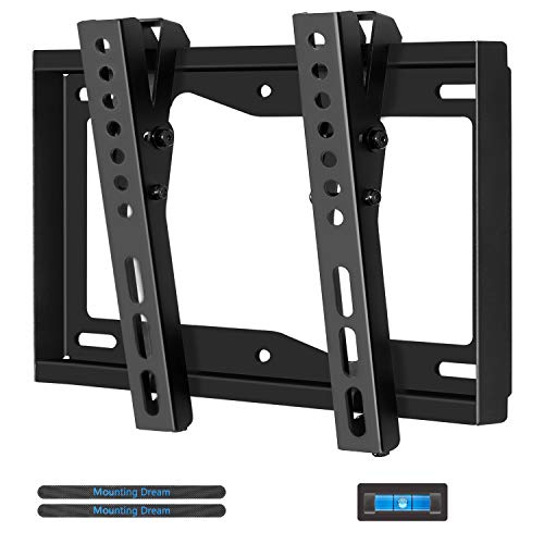 Mounting Dream Soporte de Pared TV Inclinable Soporte de Televisión para la Mayoría 17-39 Pulgadas LED, LCD y Plasma Televisores con VESA 75x75-200x200mm hasta 20kg, MD2268-S-02