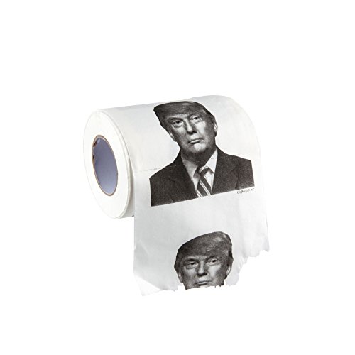 Preisvergleich Produktbild Generique - Präsidenten-Toilettenpapier Trump Weiss-schwarz