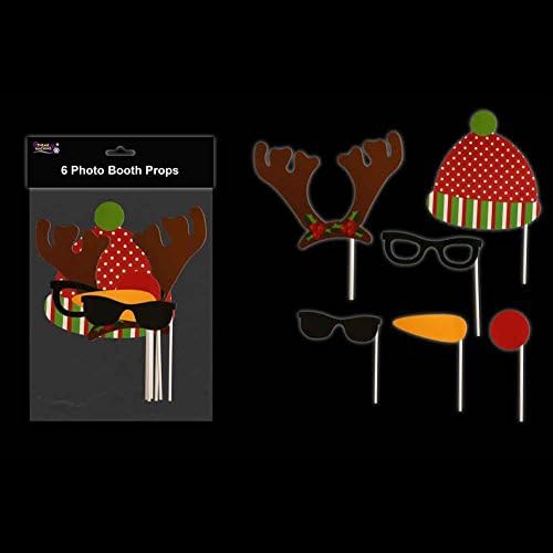 THEME MACHINE 6 PIECE RANDOM PACK OF PHOTO BOOTH PROPS