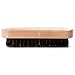 NATURAL BOAR BRISTLE BEARD BRUSH - 100% Boar Bristle with Solid Wooden Handle for facial hair grooming - Easily detangles hair, massages face and gets rid of dead, dry skin to keep beard from being itchy - Perfect gift for the well-groomed man- GAINWELL