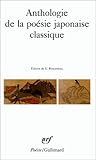 Image de Anthologie de la poésie japonaise classique