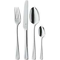 WMF Denver - Cubertería, 30 piezas, 6 comensales, cromargan protect, color plateado