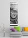 Produktbild Leinwandbild 3tlg John Wayne Briefmarke USA schwarz weiß Bilder Druck auf Leinwand Vertikal Bild Kunstdruck mehrteilig Holz 9YA5134, Vertikal Größe:Gesamt 30x90cm