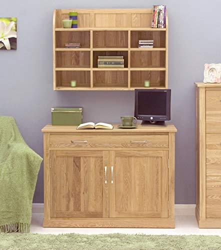 Mobel Oak Reversible Wall Rack Brown - Baumhaus