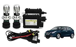 RS Enterprises Cars Maruti Suzuki Baleno H4 - HID Conversion Light Kit ( 2 HID Light , 2 Blaster , Wiring ) Vehicle HID Kit for Car Headlight