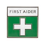 Reliance Medical 2.5 x 2.5 cm Metal First Aider Badge (pack of 10)