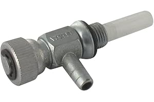 GREENSTAR Bensinkran med nylonfilter - anpassningsbar för Bernard-motorer - M10 x 100 gänga - för rör Ø 6 mm - ersätter urspr