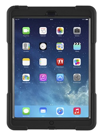 Preisvergleich Produktbild SHOCKGUARD iPad Air 1. Generation Case Hülle schwarz