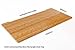 Produktbild Massivholz Schreibtisch aus Karbonisiert Bambus Top | Umweltfreundlich | Schöne Ergänzung zu der Home Office oder Workspace | kein Furnier, echtem Bambus, 1600 x 800mm Rectangle