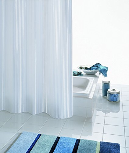 GRUND Duschvorhang SETA 180x200 cm weiss