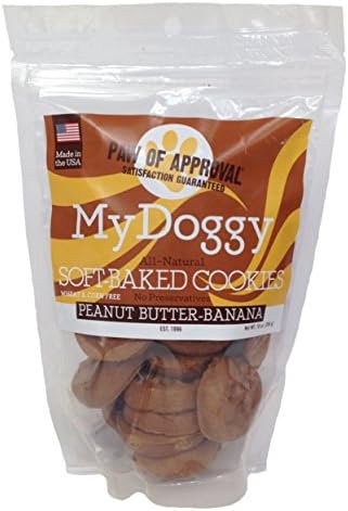 My Doggy Soft-Baked Cookies Dog Treats - 10 Ounces (Peanut Butter-Banana)