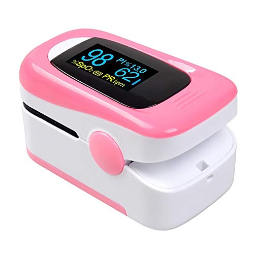 XKRSBS Dati del saturimetro Registrazione dell'ossigeno nel Sangue Saturno 8 Ore di Sonno Saturimetro Portatile,Pink