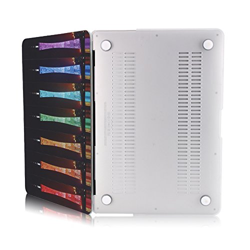 MacBook Air 13 Hülle – Ultra Slim Hochwertige Gummierte Beschichtung Hartschale Tasche Schutzhülle Snap Case für Apple MacBook Air 13.3 Zoll (A1466 and A1369) - 4