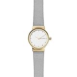 Skagen Damen Analog Quarz Uhr mit Edelstahl Armband SKW2666