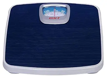 RC Enterprises weight scale machine Original Deluxe Personal Manual Analog Weighing Scale up to 130 kgs capacity for human body weight machine (Blue)
