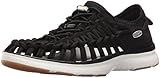 TPU-Stabilitätsplatte Keen Damen Uneek O2 Sandalen Trekking- & Wanderschuhe, Schwarz Black/Harvest Gold, 40 EU
