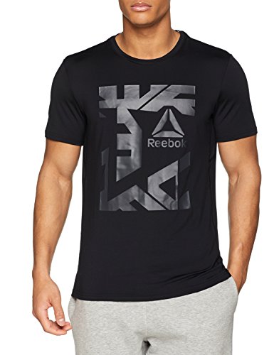 Reebok Men's Plain Regular Fit T-Shirt