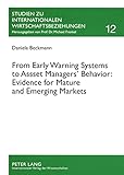 Image de From Early Warning Systems To Asset Managers' Behavior: Evidence for Mature and Emerging Markets