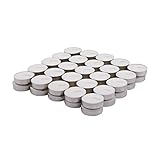 Amazon Brand - Solimo Wax Tealight Candles (Set of 50, Unscented)