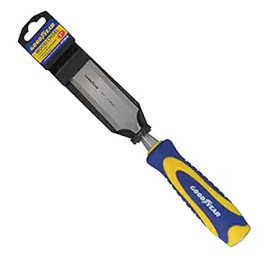 Goodyear Metal 1-inch Chisel with Striking Head (Blue and Yellow) (GY-10810)