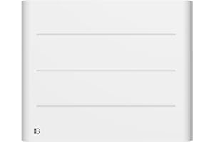 BESTHERM - Radiateur électrique fixe à inertie sèche céramique 1000W Bestherm TANIN horizontal blanc