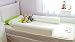 The Big Bed Tadpole Pack - 2 x 100% British "NURSERY GRADE" cot safe foam bed guard bumpers & Percale sheet